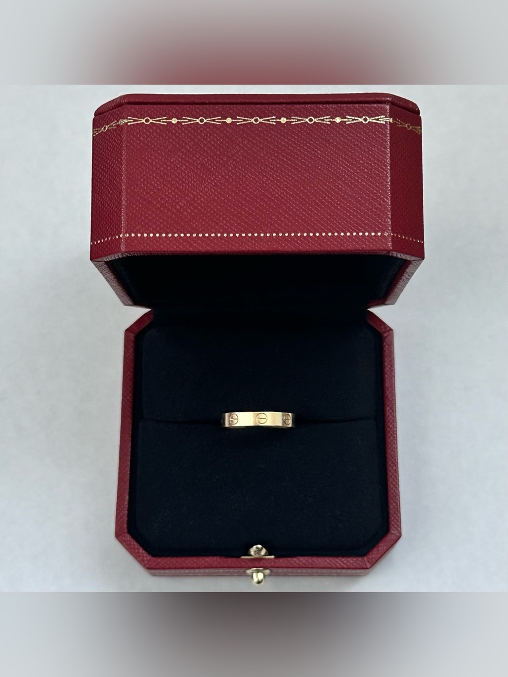 Cartier Love Ring Small Model 18K Yellow Gold 2024 Size 54 / US 6.75 Box & COA